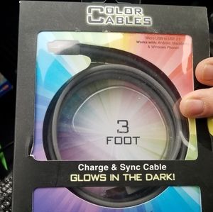 Color cables micro usb charging cable